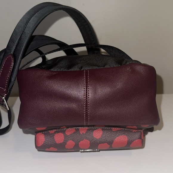 Coach Mini Charlie Backpack With Deer Spot Print Backpack Leather w/ Dustbag - Picture 6 of 13